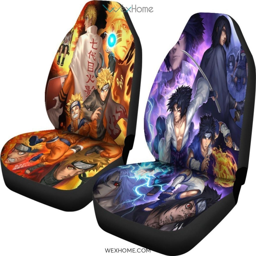 Naruto Sasuke Anime Car Seat Covers W2101