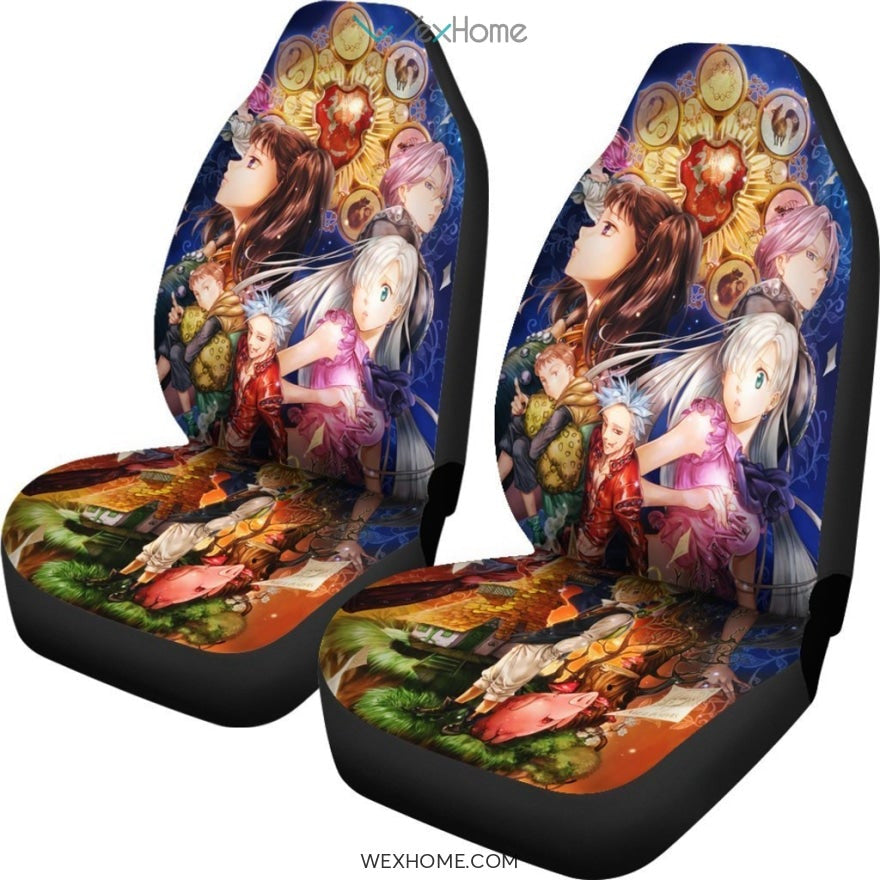 Nanatsu No Taizai Anime Car Seat Covers