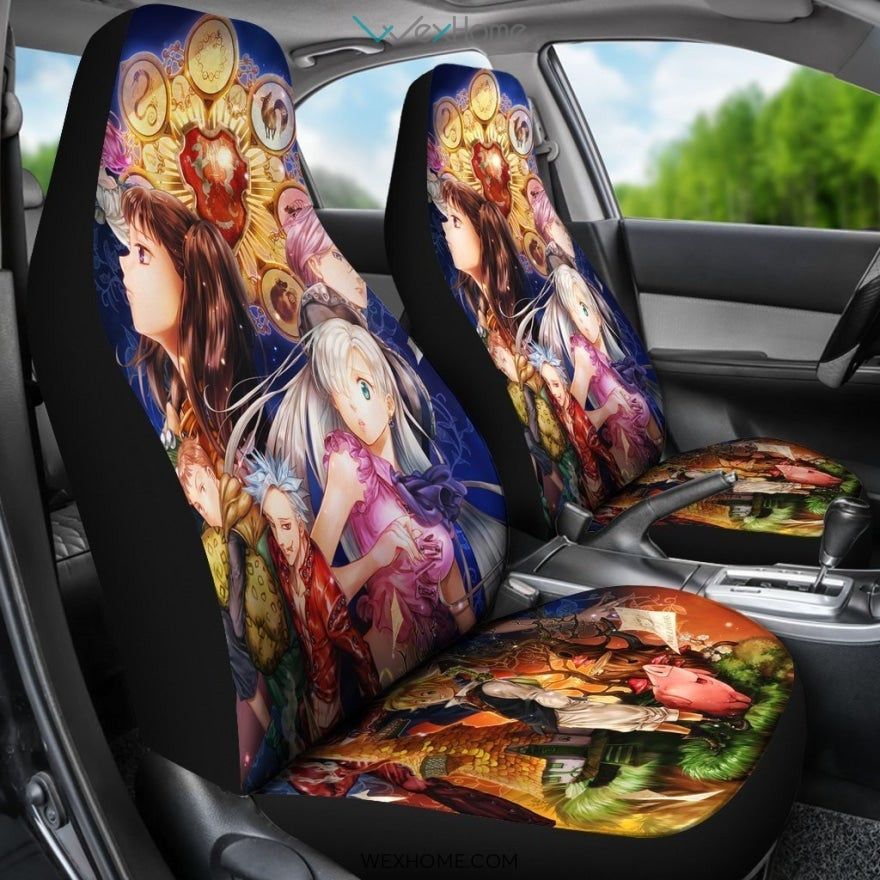 Nanatsu No Taizai Anime Car Seat Covers