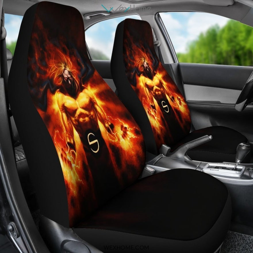 Sentry Yugioh Anime Car Seat Covers