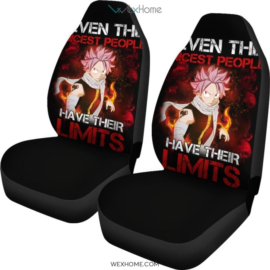 Natsu Fairy Tail Anime Car Seat Covers 3