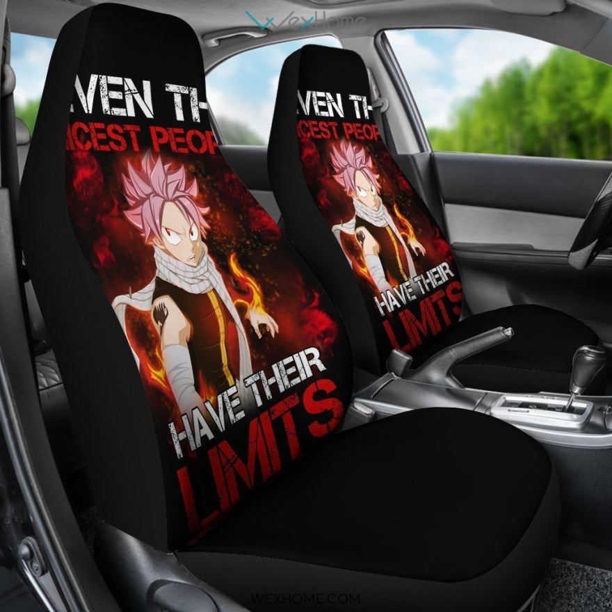Natsu Fairy Tail Anime Car Seat Covers 3