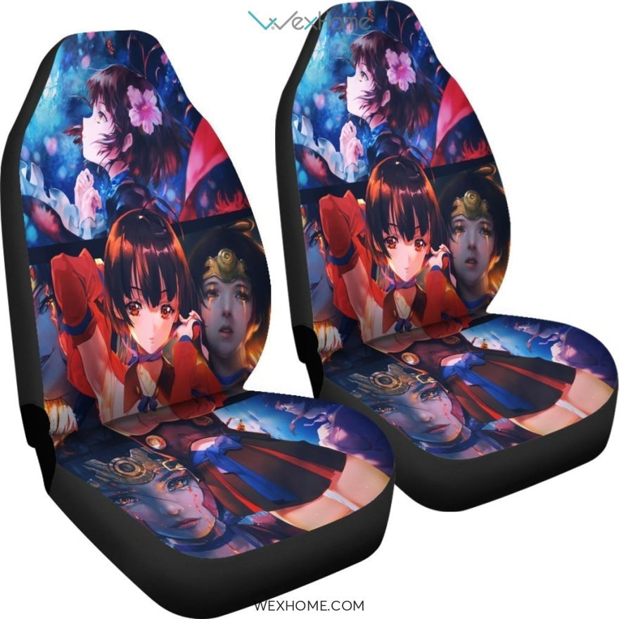 Mumei Girl Anime Car Seat Covers