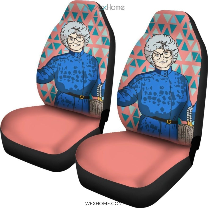 The Golden Girls Car Seat Cover Grandma Shopping Best Car Decor 2021