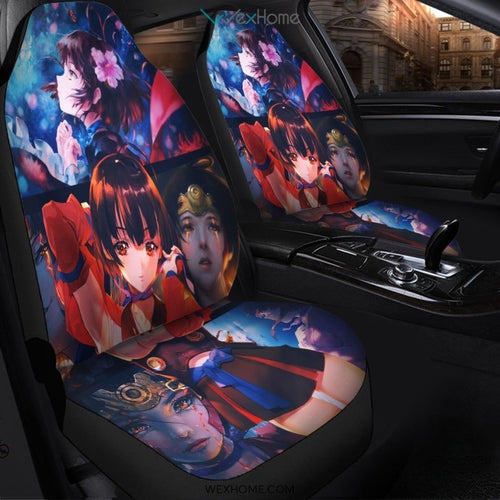 Mumei Girl Anime Car Seat Covers