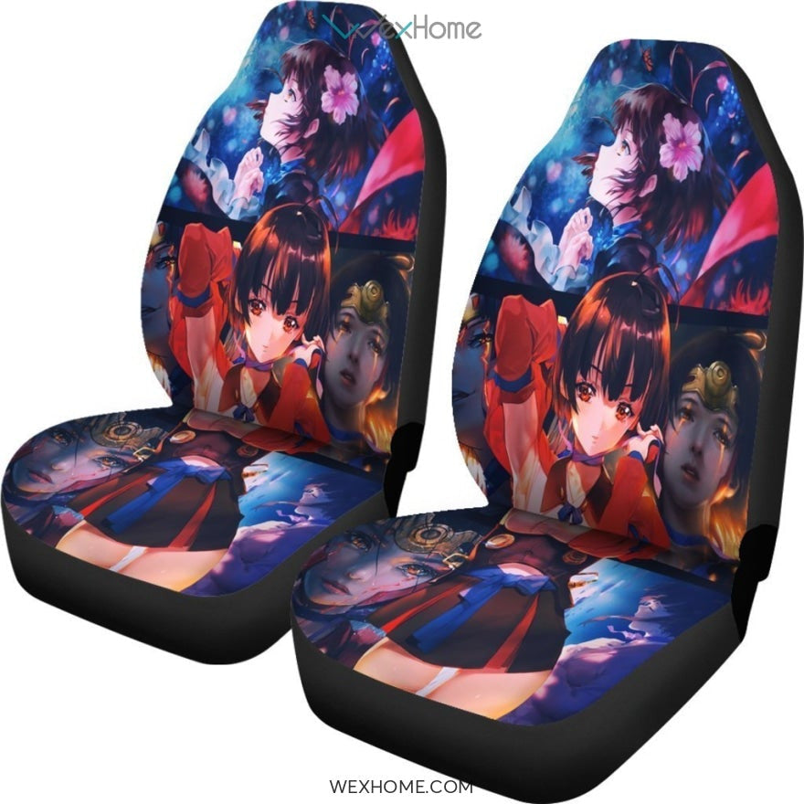 Mumei Girl Anime Car Seat Covers