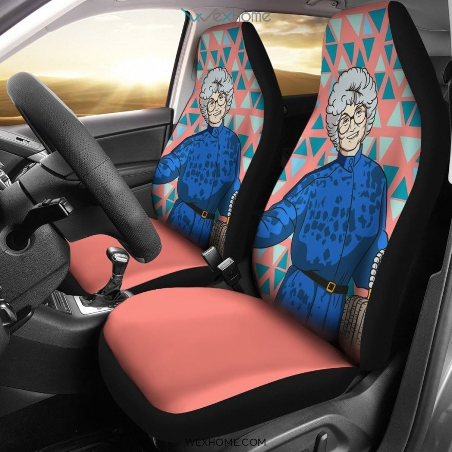 The Golden Girls Car Seat Cover Grandma Shopping Best Car Decor 2021