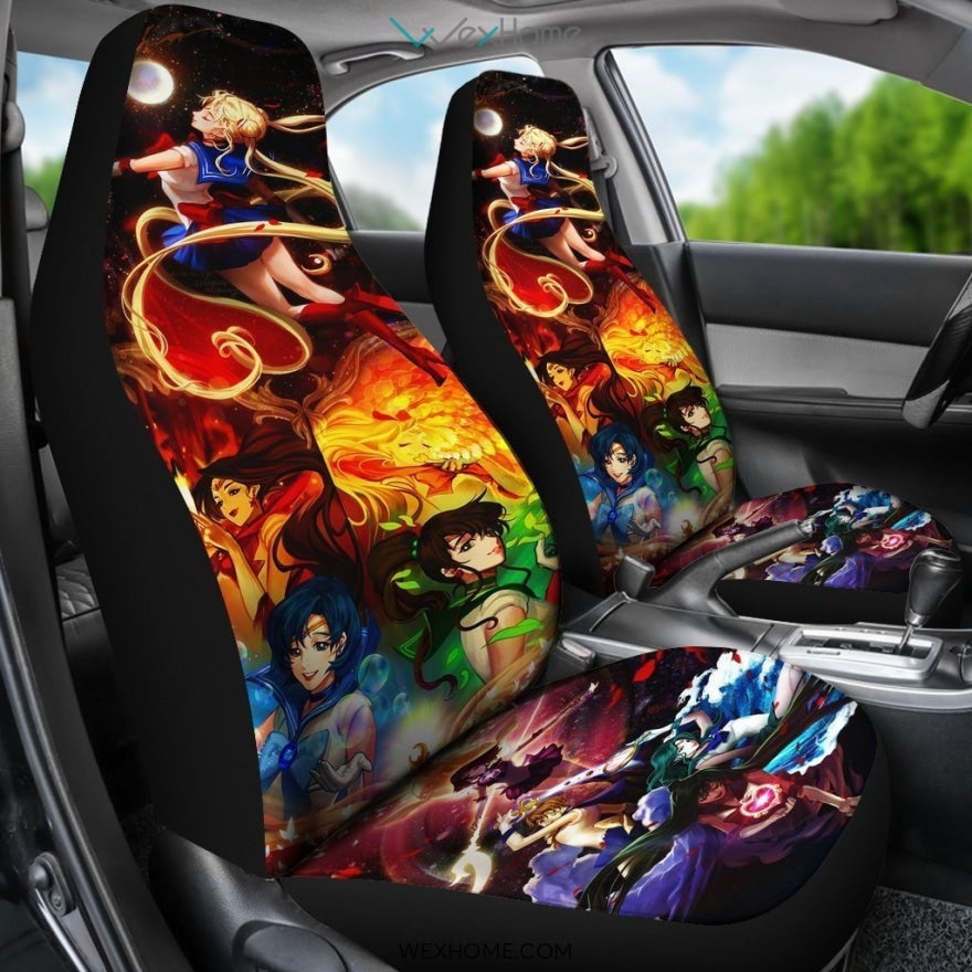 Sailor Moon Anime Car Seat Covers