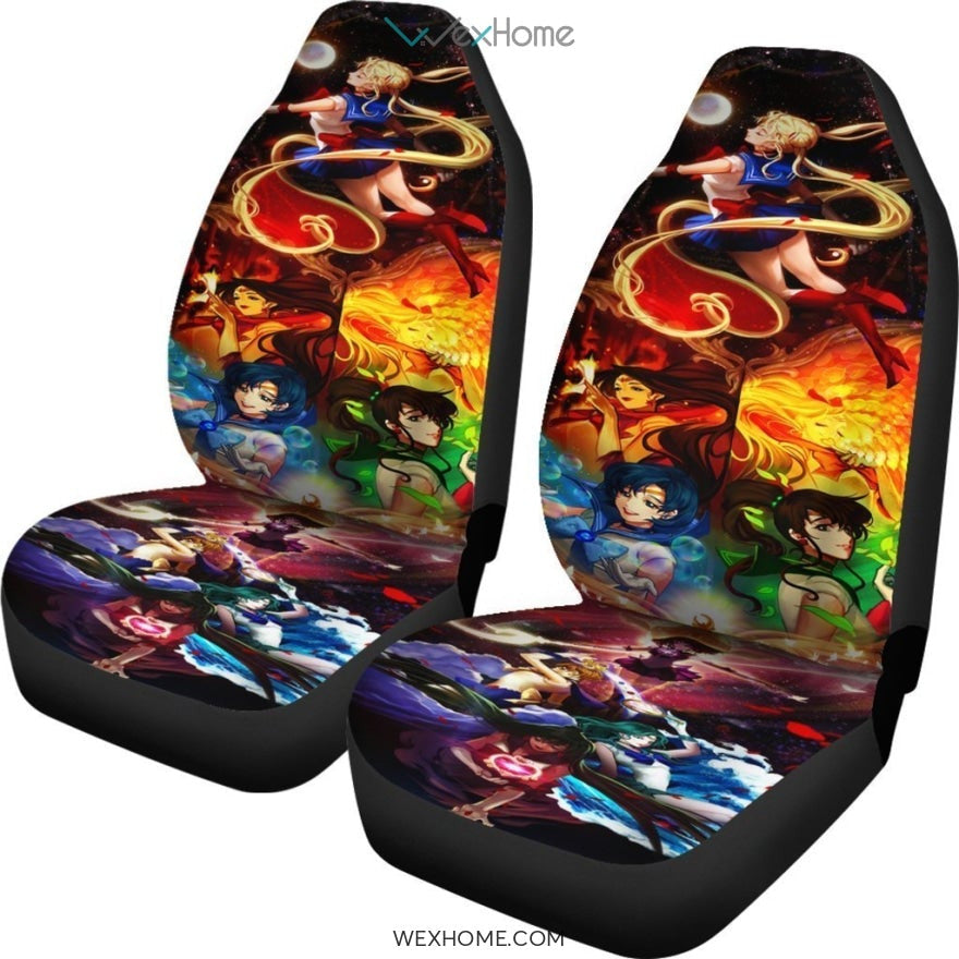 Sailor Moon Anime Car Seat Covers