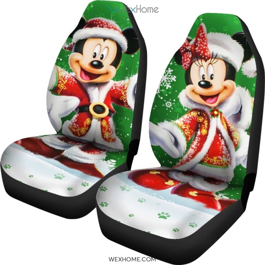 Mickey & Minnie Christmas Car Set Covers Accessories Car 2021