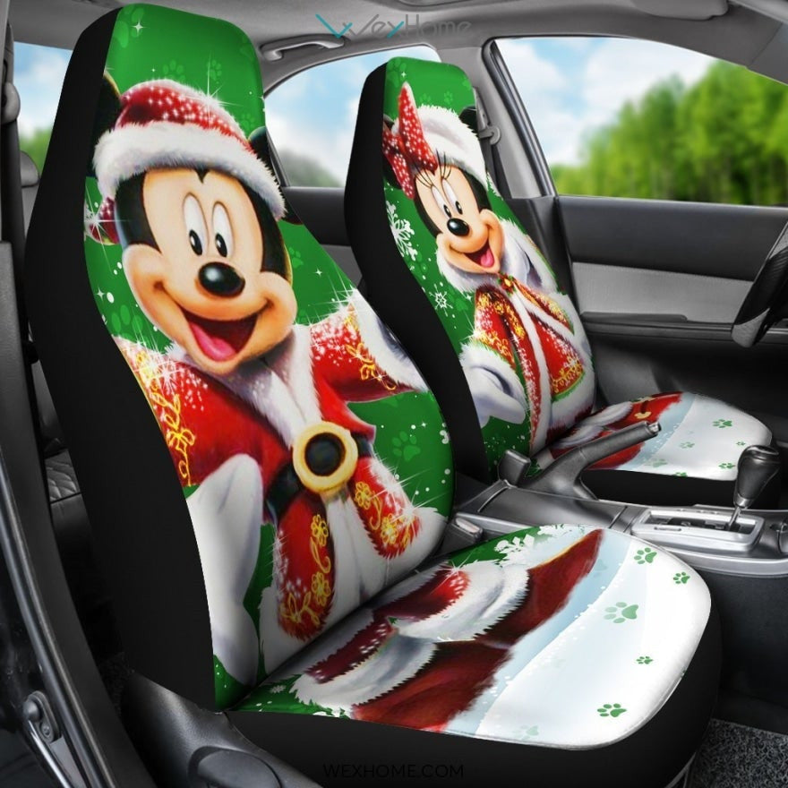 Mickey & Minnie Christmas Car Set Covers Accessories Car 2021