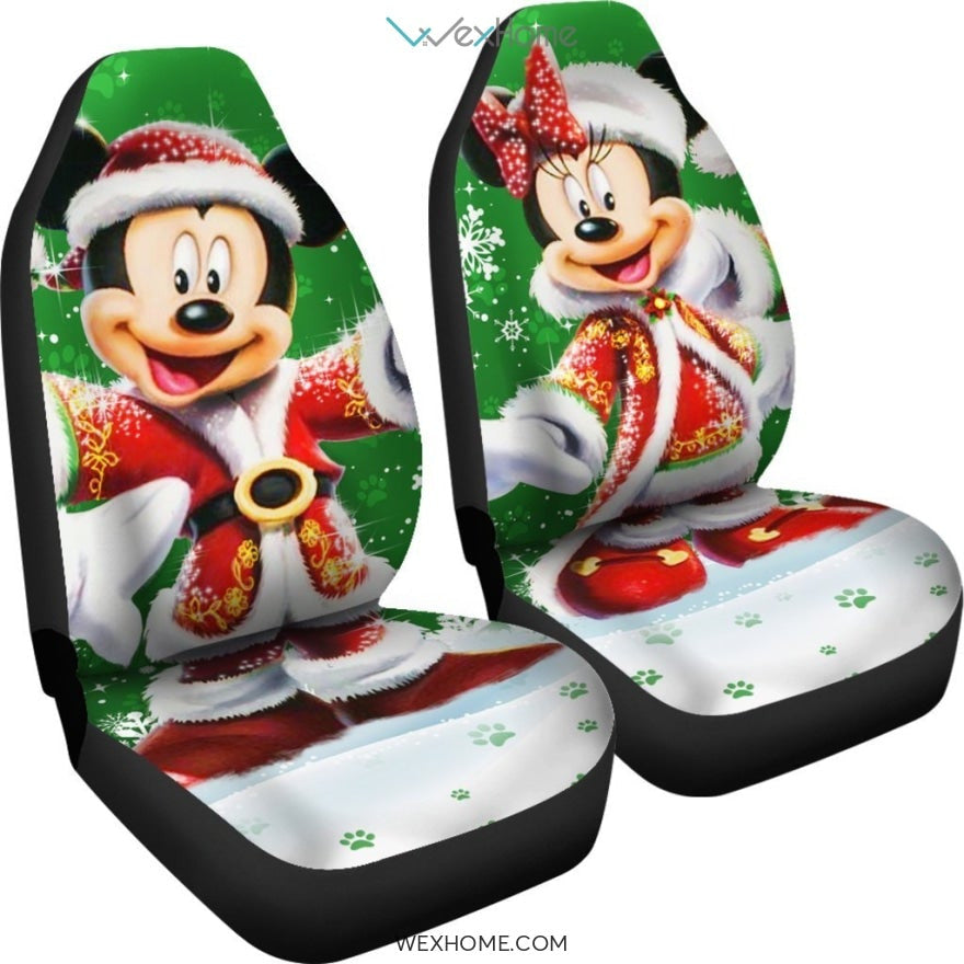 Mickey & Minnie Christmas Car Set Covers Accessories Car 2021