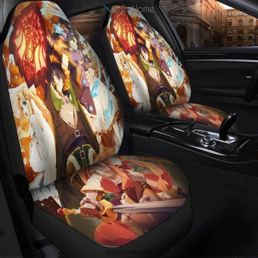 Tate No Yuusha No Nariagari Anime Car Seat Covers