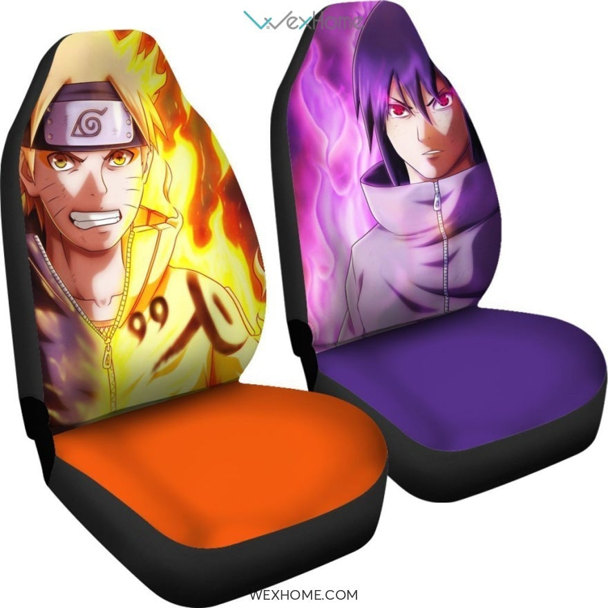 Naruto Sasuke Anime Car Seat Covers Naruto Fan Gift