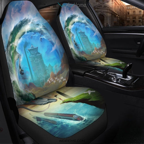 Spirited Away Dragon Anime Car Seat Covers
