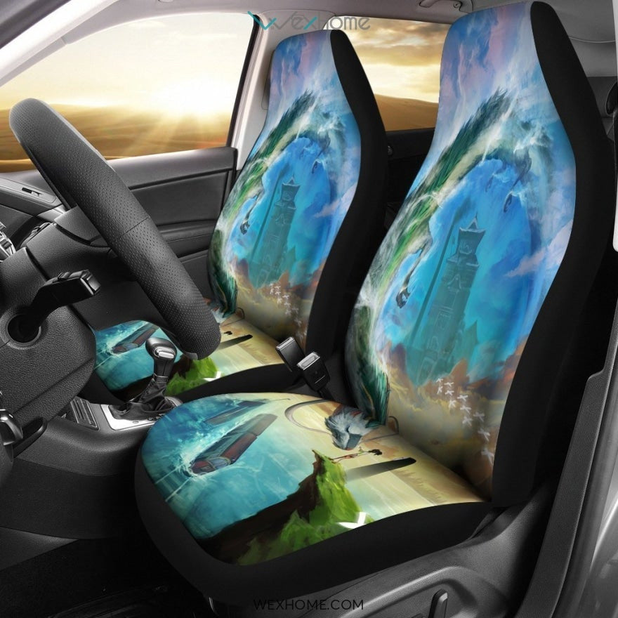 Spirited Away Dragon Anime Car Seat Covers