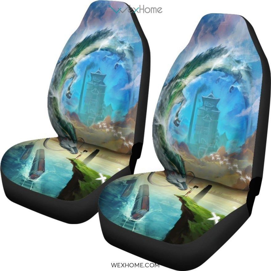 Spirited Away Dragon Anime Car Seat Covers