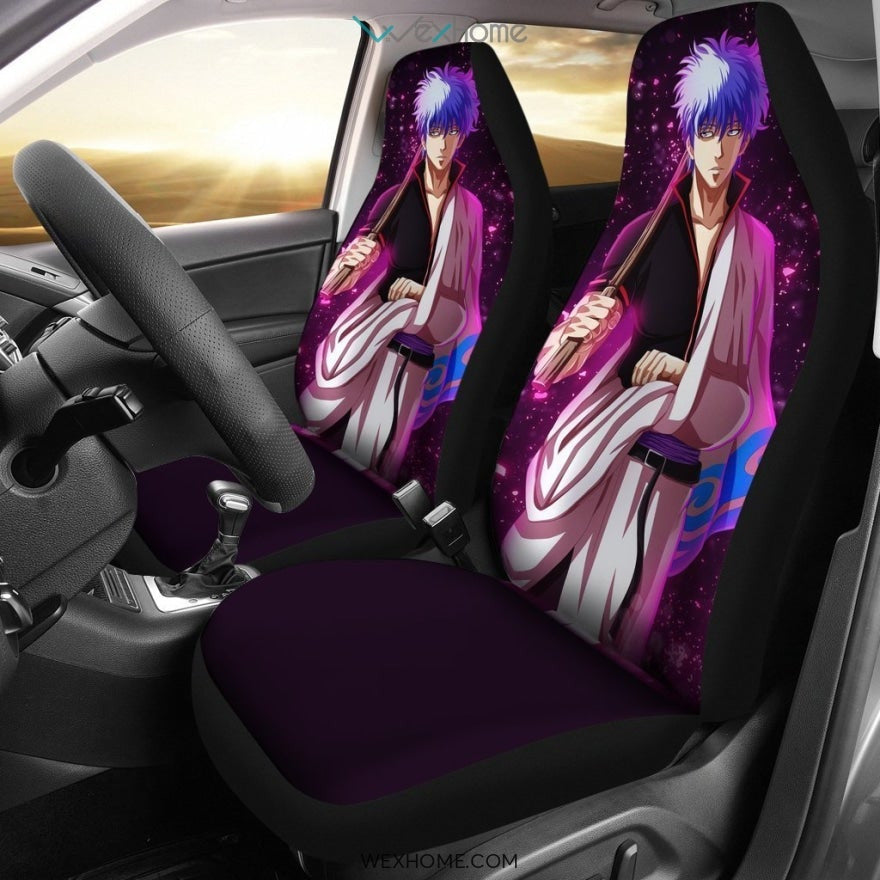 Sakata Gintoki Gintama Anime Car Seat Covers