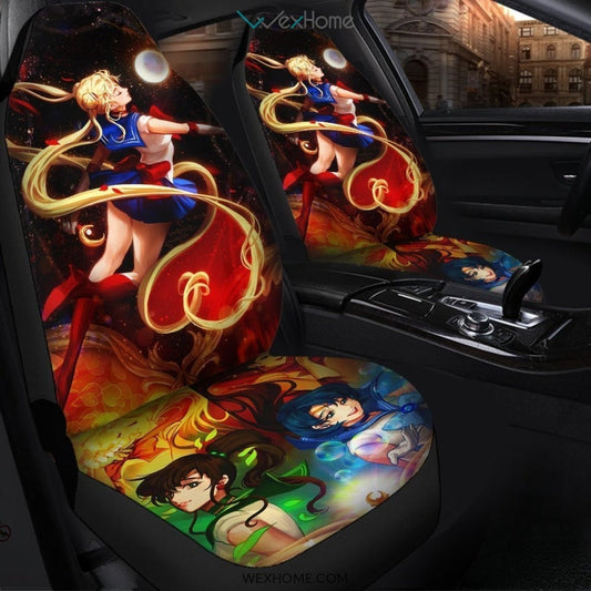 Sailor Moon Anime Car Seat Covers 2