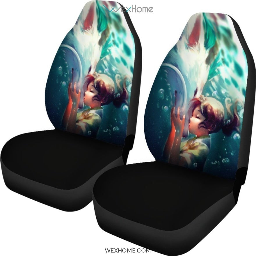 Spirited Away Kiss Anime Car Seat Covers