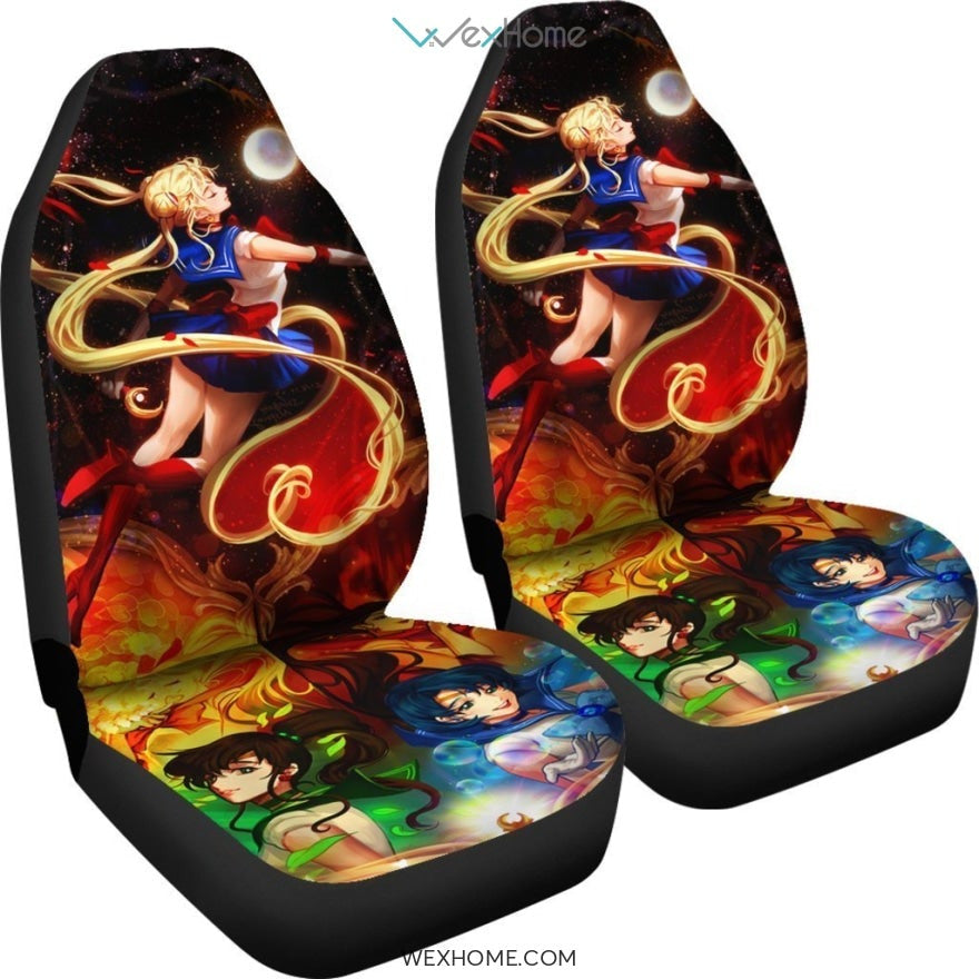 Sailor Moon Anime Car Seat Covers 2