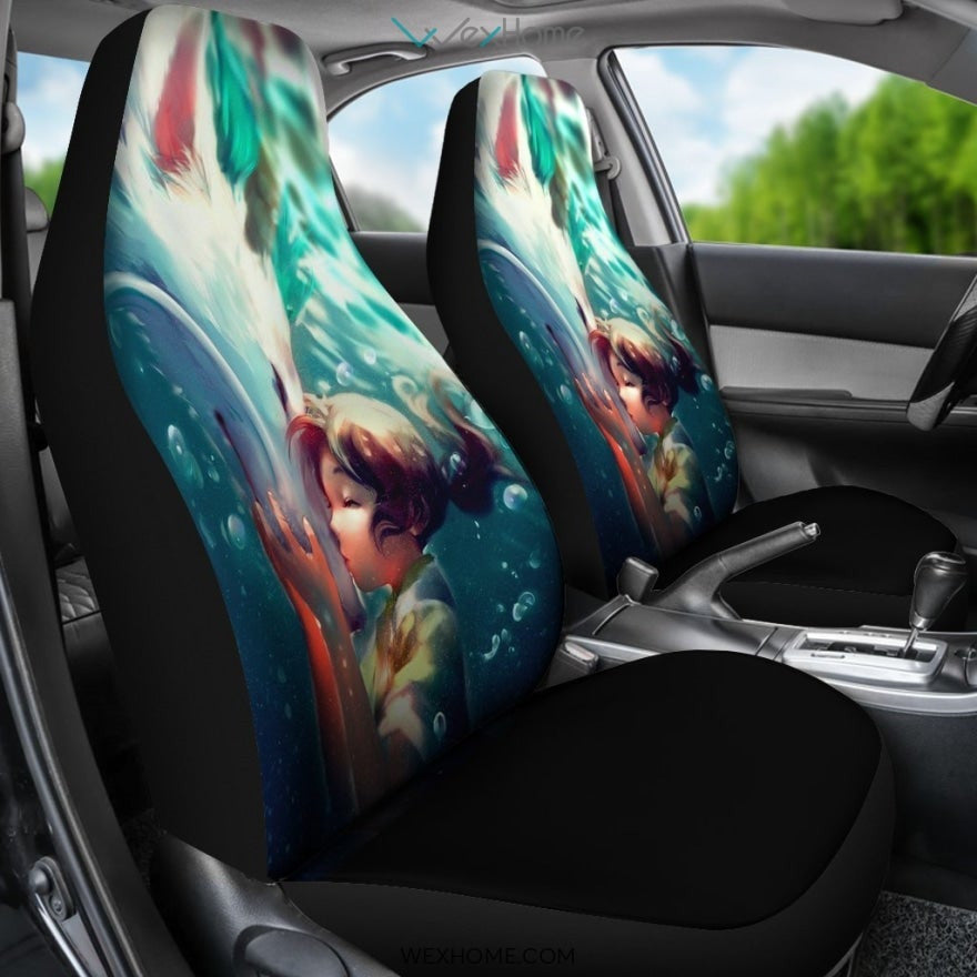 Spirited Away Kiss Anime Car Seat Covers