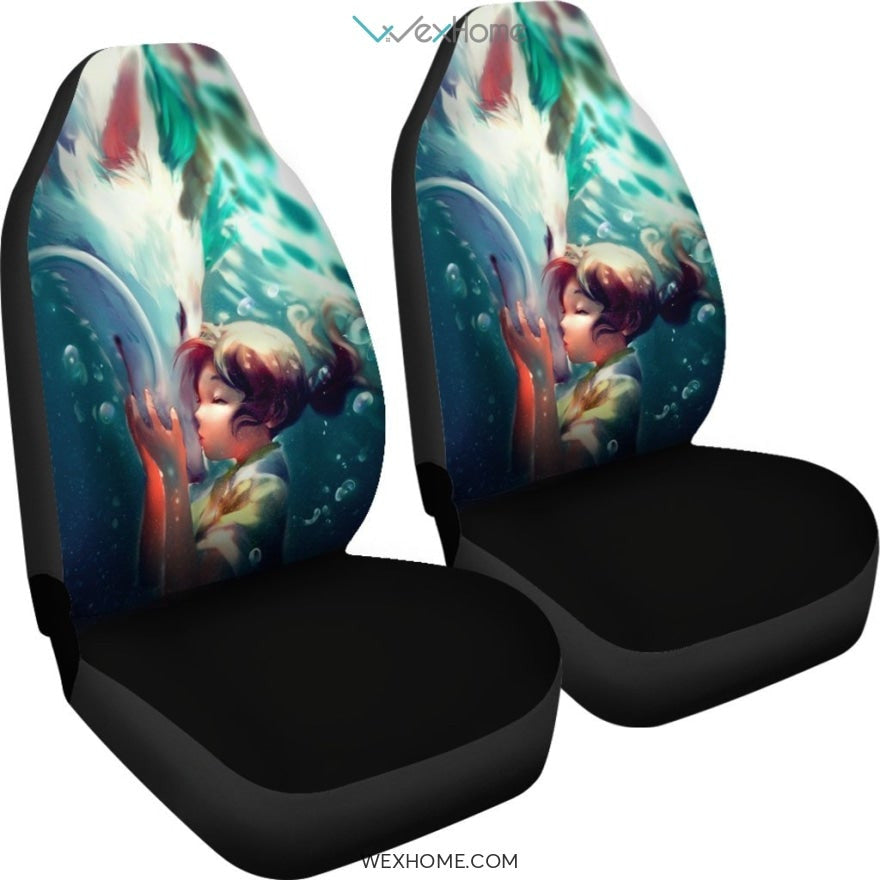 Spirited Away Kiss Anime Car Seat Covers