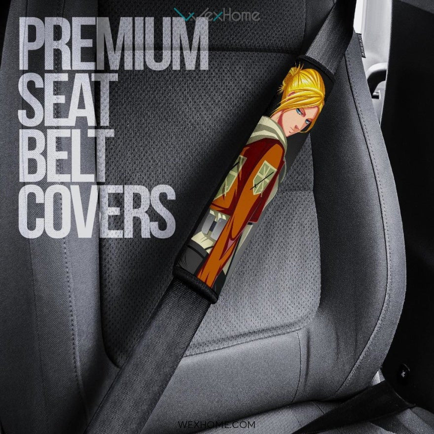 Attack On Titan Anime Seat Belt Covers | AOT Chibi Annie Belt Covers