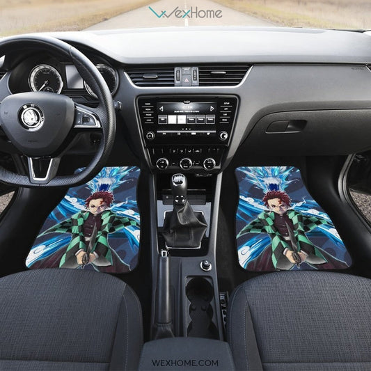 Tanjiro Power Water Dragon Car Mats