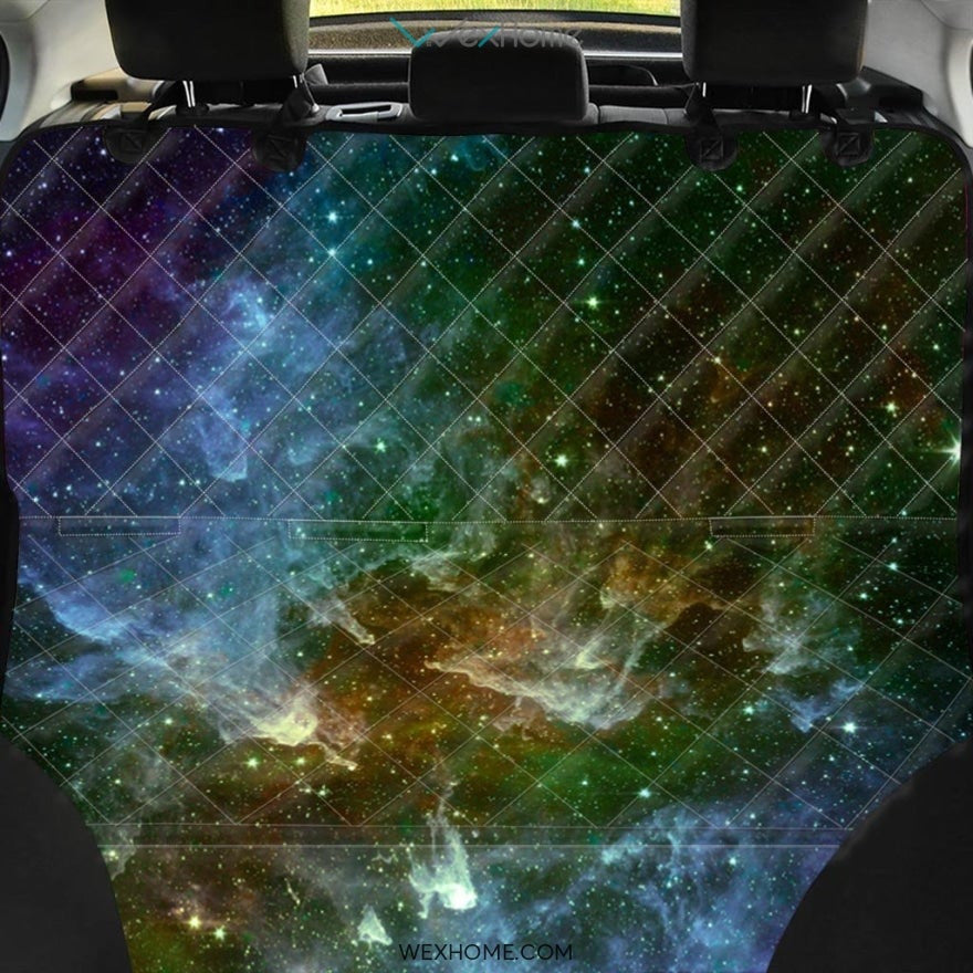 Universe Galaxy Space Pet Car Seat Cover