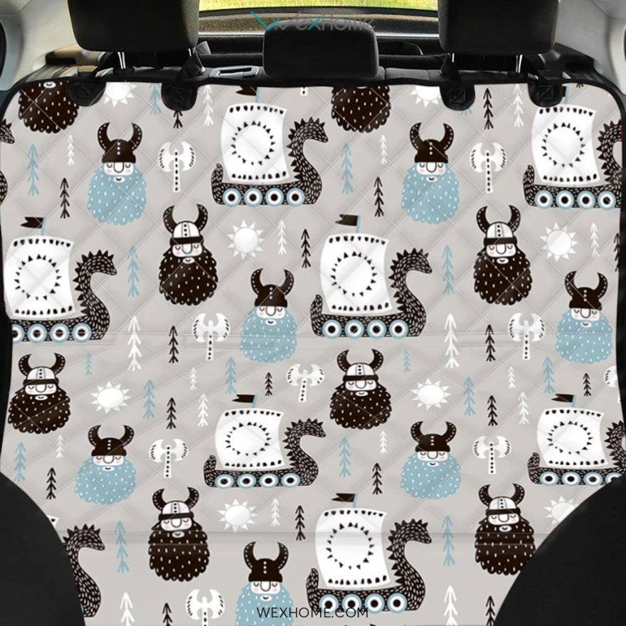 Viking Drakkar Valhalla Pet Car Seat Cover