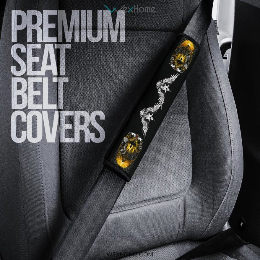 Attack On Titan Anime Seat Belt Covers | AOT Gods Of Titan Belt Covers