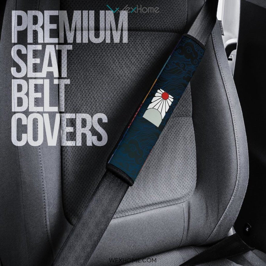 Tanjiro Eye Ring Seat Belt Covers Demon Slayers Anime