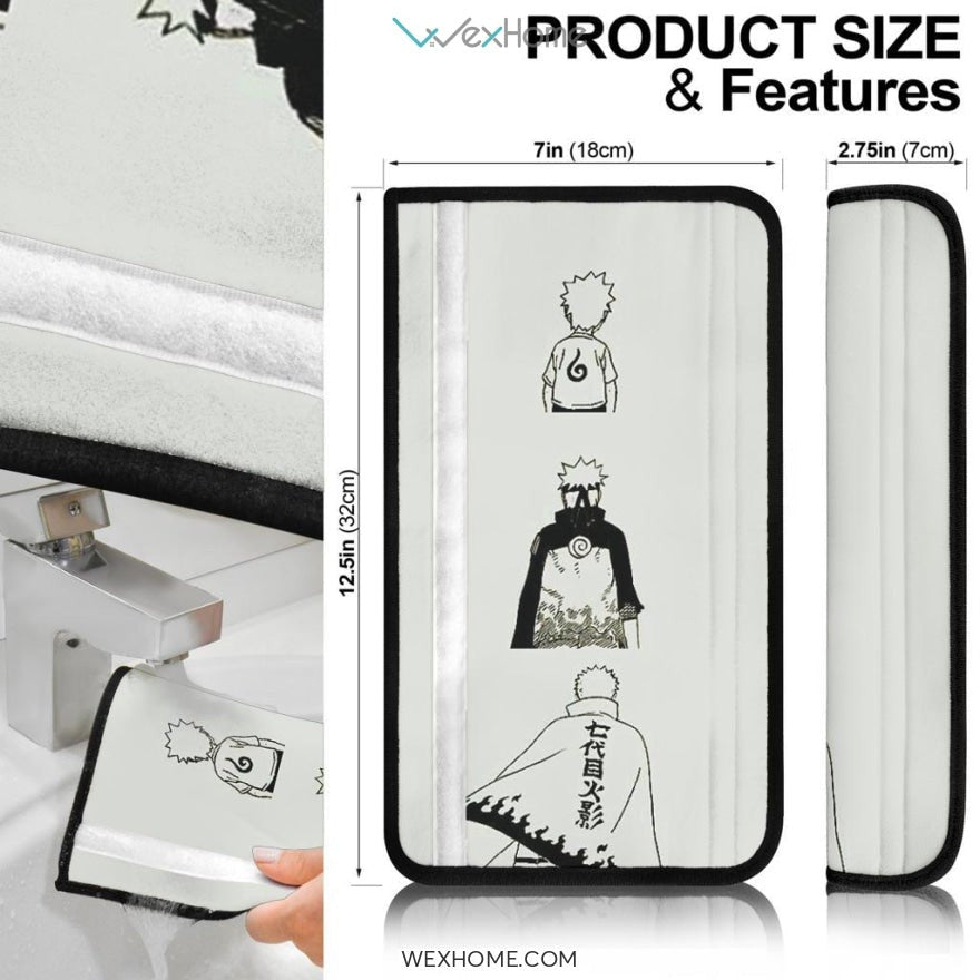 Naruto Seat Belt Covers