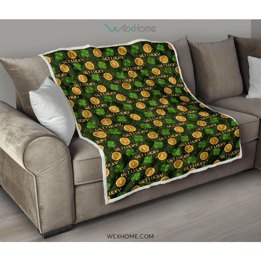 St Patrick's Day Get Lucky Irish Shamrock