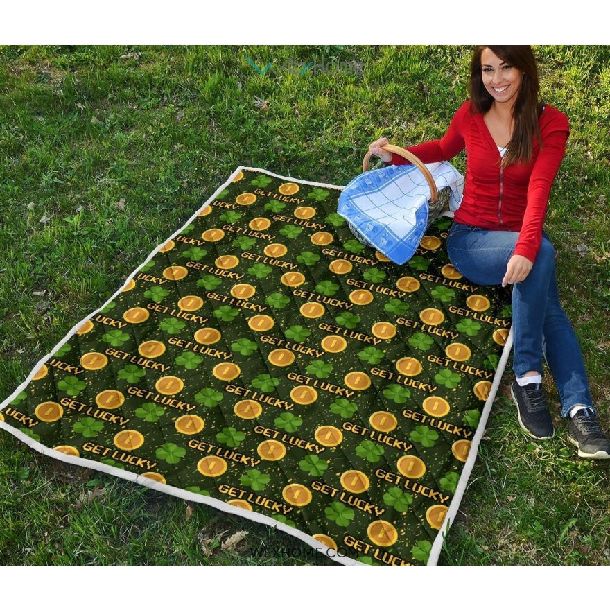 St Patrick's Day Get Lucky Irish Shamrock