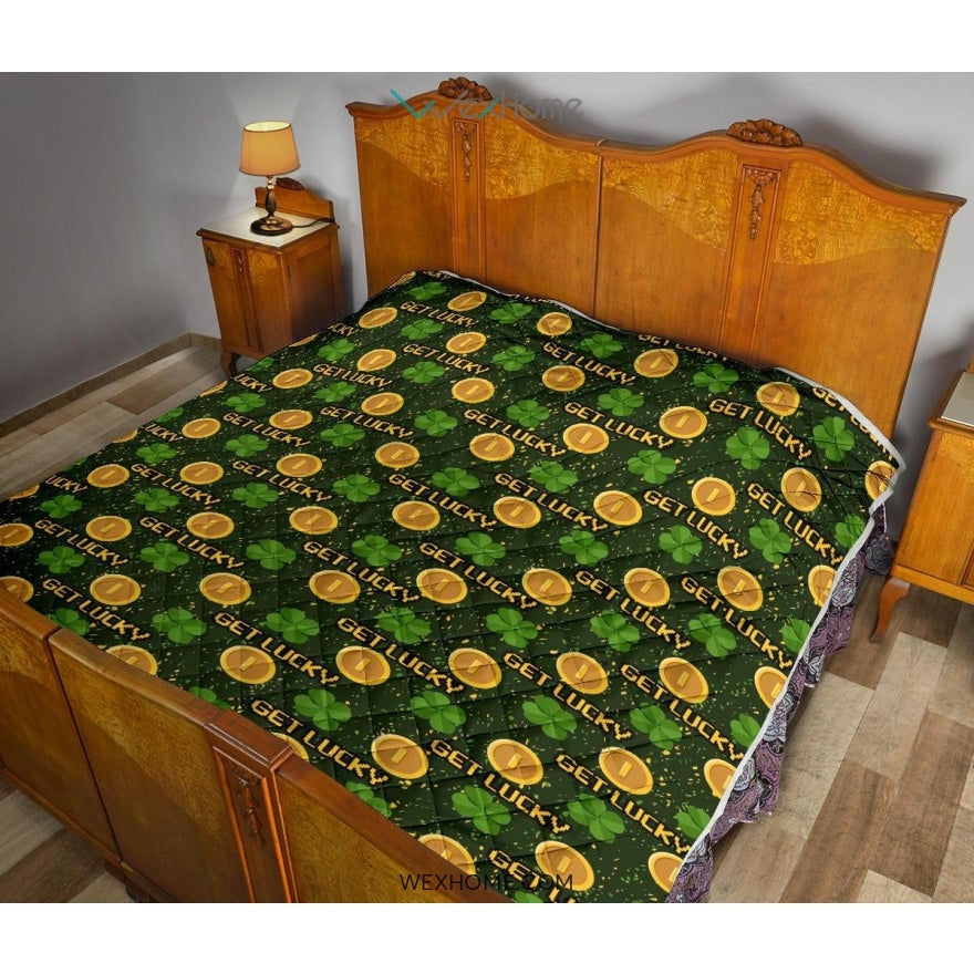 St Patrick's Day Get Lucky Irish Shamrock