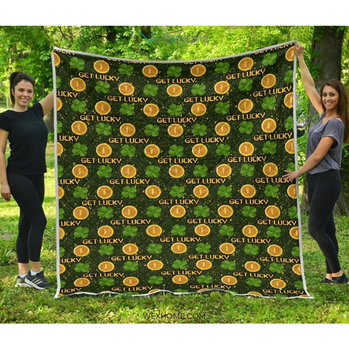 St Patrick's Day Get Lucky Irish Shamrock