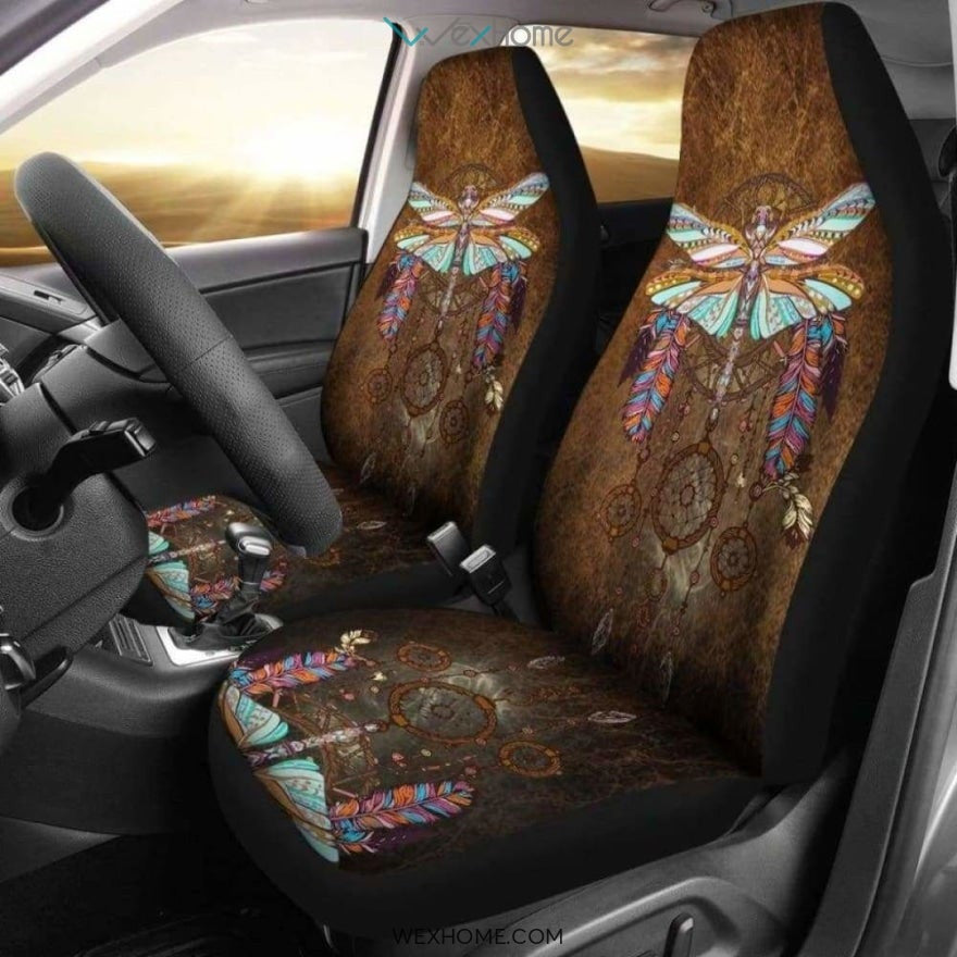 Dragonfly Zen Car Seat Cover