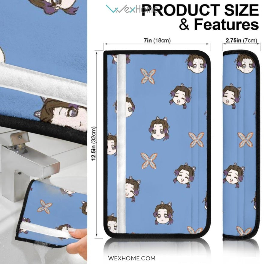 Kanao Tsuyuri Pattern Seat Belt Covers