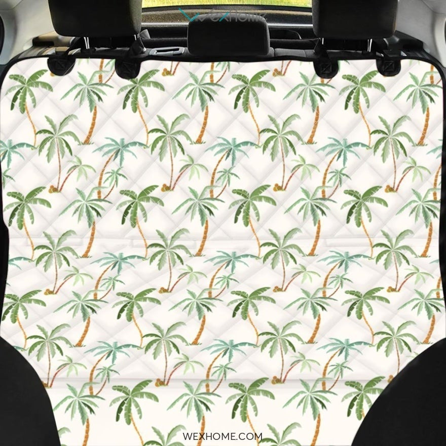 Tropical Palm Tree Hawaiian Print Pet Car Seat Cover