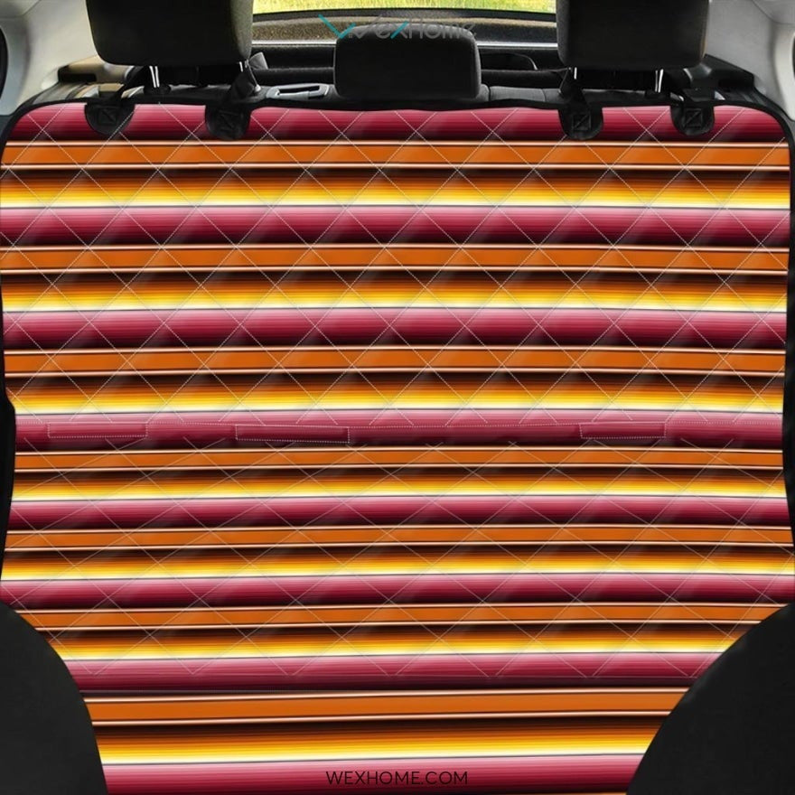 Yellow Mexican Baja Pet Car Seat Cover