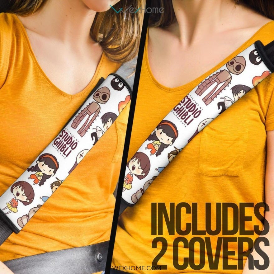 Totoro Funny Custom Seat Belt Covers