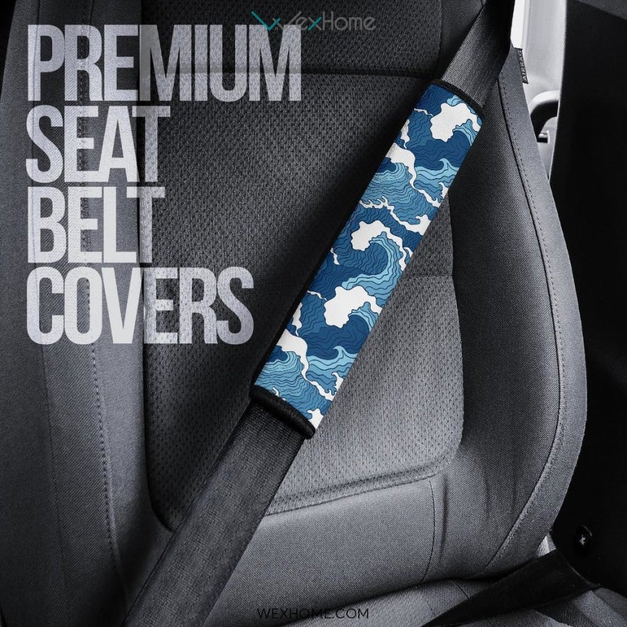 Urokodaki Sakonji Patterns Seat Belt Covers Demon Slayers Anime
