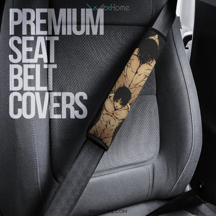 Attack On Titan Anime Seat Belt Covers | AOT Eren Titan Transform Belt Covers