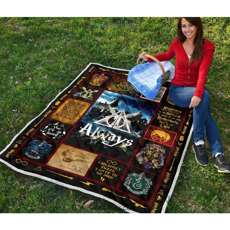 Always Harry I Solemnly Swear I Am Up To No Good Quilt