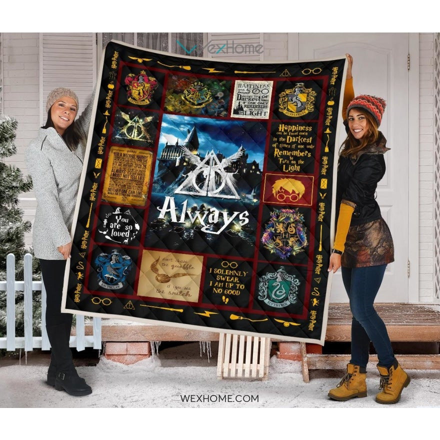Always Harry I Solemnly Swear I Am Up To No Good Quilt