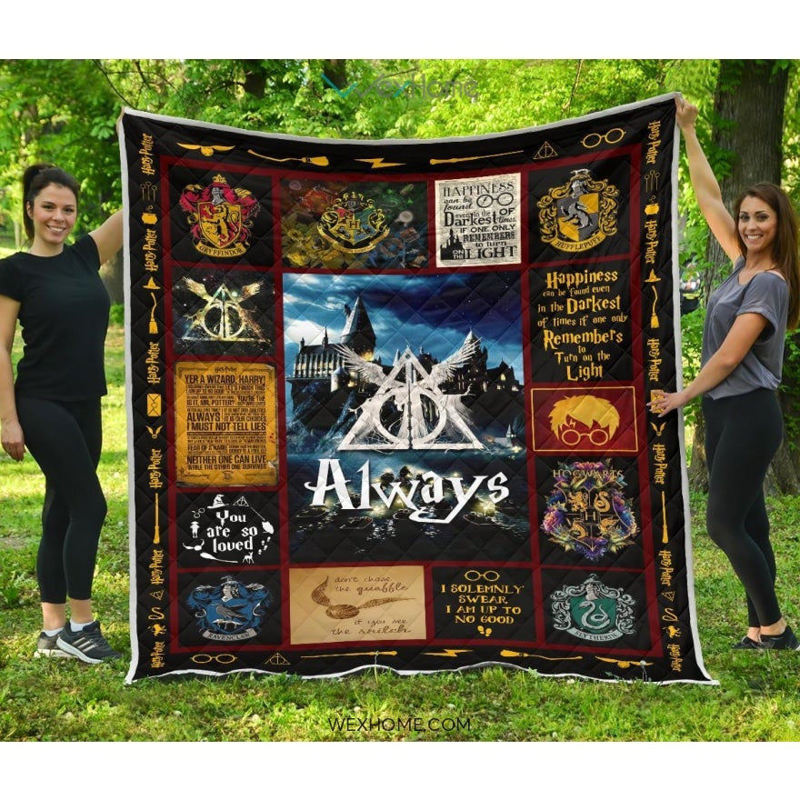 Always Harry I Solemnly Swear I Am Up To No Good Quilt