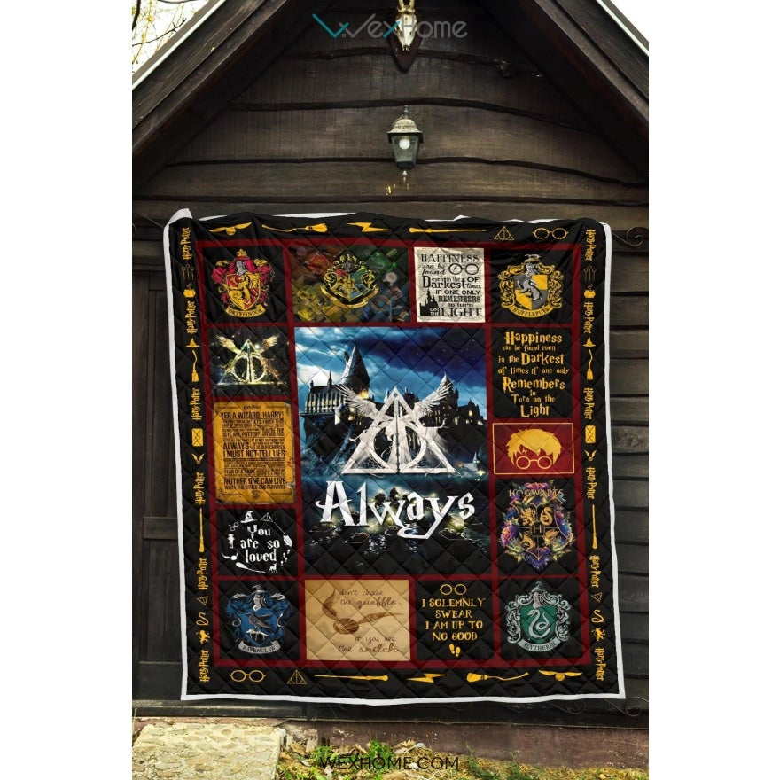 Always Harry I Solemnly Swear I Am Up To No Good Quilt