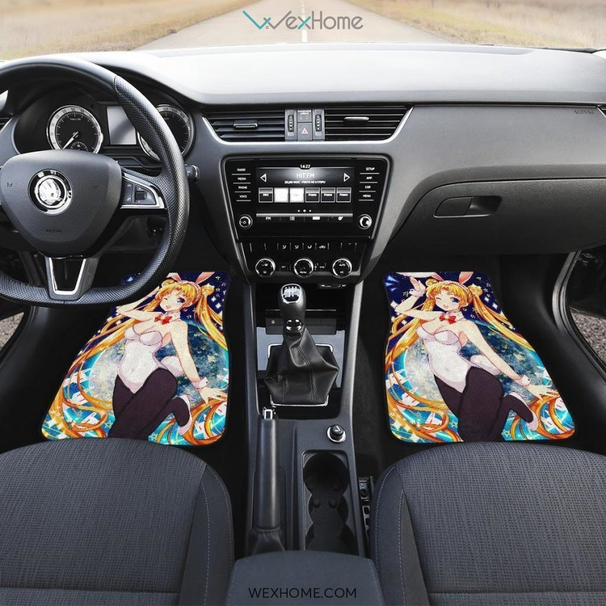 Sailor Moon Rabbit Front And Back Car Mats